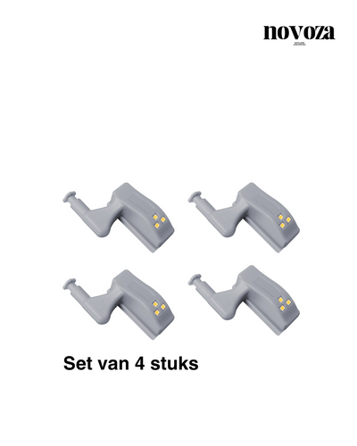 Slimme LED Kastverlichting – Automatisch Licht Zonder Installatie - novoza
