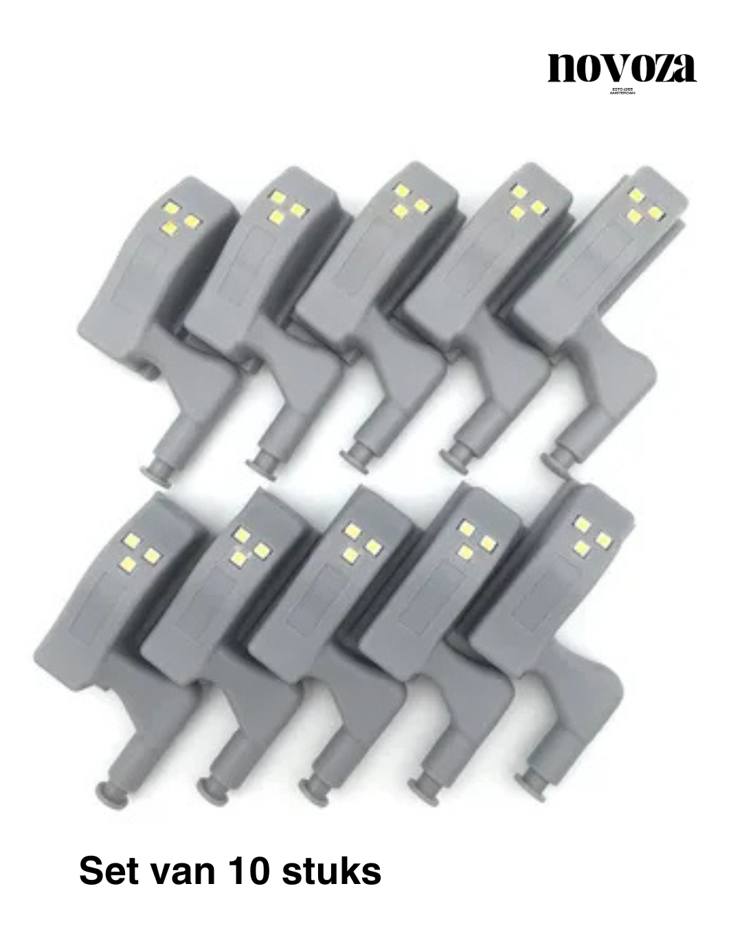 10 stuks - Wit licht