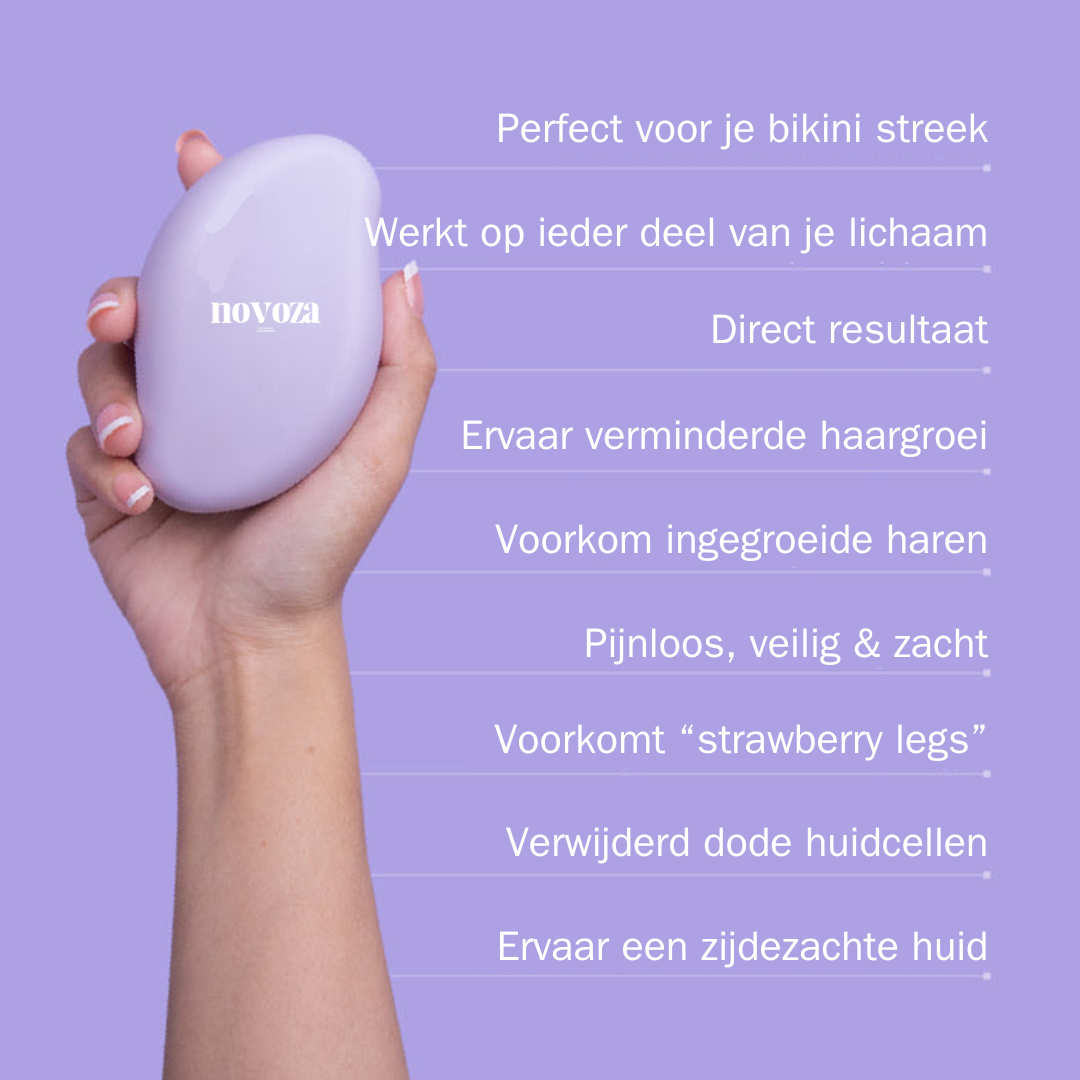 Pijnloze Haarverwijderaar - Novoza