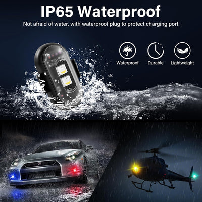 Draadloze Led Strobe Lampen - Novoza