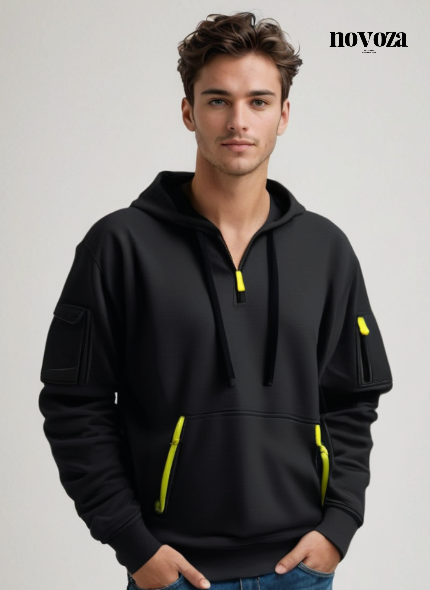 Zwart / 5XL