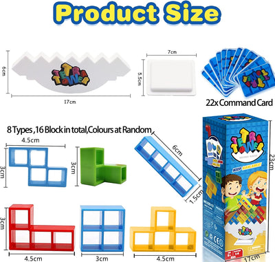 TetraTower™ | voor kinderen en volwassenen - leuk voor alle leeftijden! - novoza