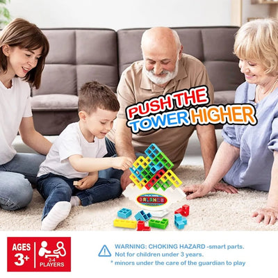 TetraTower™ | voor kinderen en volwassenen - leuk voor alle leeftijden! - novoza