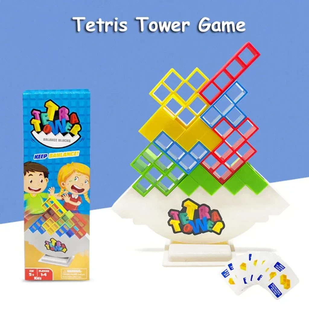 TetraTower™ | voor kinderen en volwassenen - leuk voor alle leeftijden! - novoza
