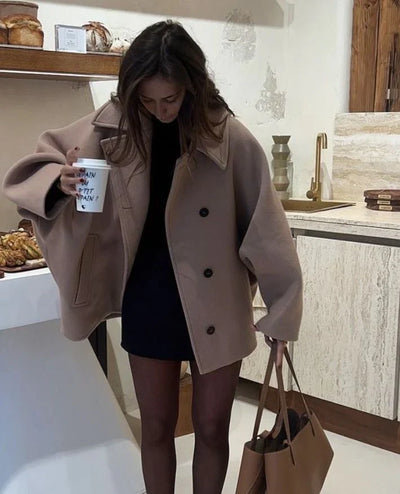 STONE&INK - Wollen Coat - novoza