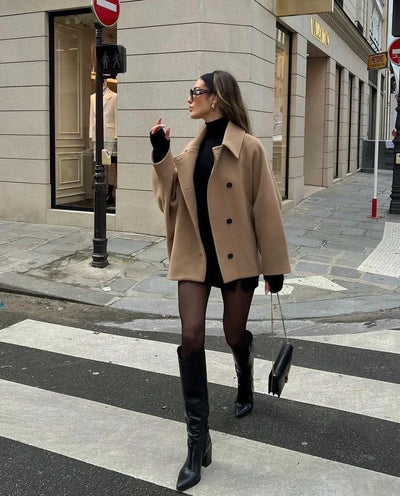 STONE&INK - Wollen Coat - novoza