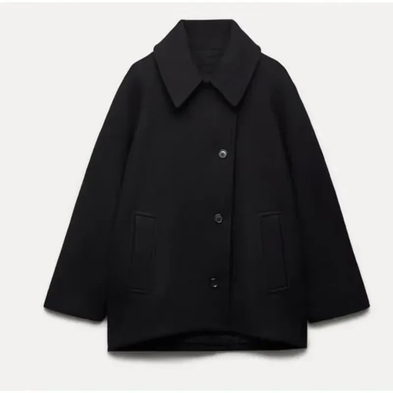 STONE&INK - Wollen Coat - novoza
