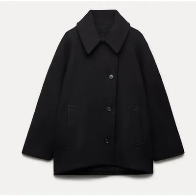 STONE&INK - Wollen Coat - novoza