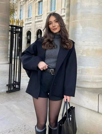 STONE&INK - Wollen Coat - novoza