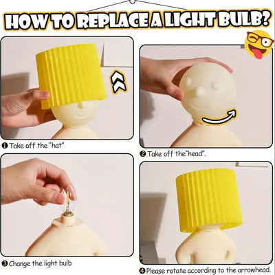 Modest Mike™ - De ondeugende nachtlamp - Novoza
