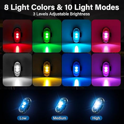 Draadloze Led Strobe Lampen - Novoza