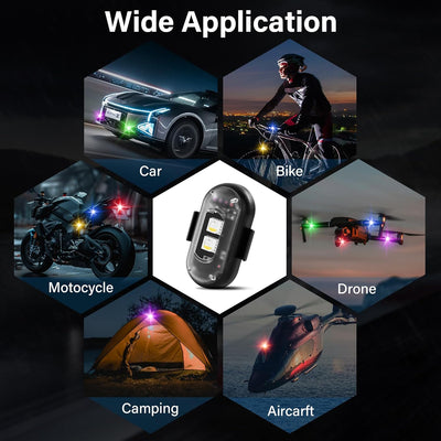 Draadloze Led Strobe Lampen - Novoza